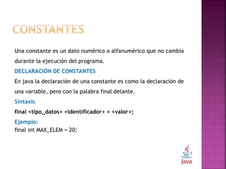 tipos de datos | PPTX