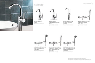 ARZO / CUADRADO 21
Cuadrado™
MONOCOMANDO
COM PLACA PROTETORA
26630
Apresentado cromado
MONOCOMANDO
26625
Apresentado cromado
MONOCOMANDO EXTERNO
COM DUCHA MANUAL COM
SAÍDA PARA BANHEIRA
26650-360
Apresentado cromado
MONOCOMANDO COM
PILAR DE EXTENSÃO
26625-P
Apresentado cromado
Mais produtos e acabamentos estão disponíveis.
Para ver a lista completa de produtos, visite o deltafaucet.com.
MONOCOMANDO EXTERNO
COM DUCHA MANUAL COM
SAÍDA PARA BANHEIRA
26650-860
Apresentado cromado
MONOCOMANDO EXTERNO
COM DUCHA MANUAL
26651-860
Apresentado cromado
MONOCOMANDO EXTERNO
COM DUCHA MANUAL
26651-360
Apresentado cromado
 