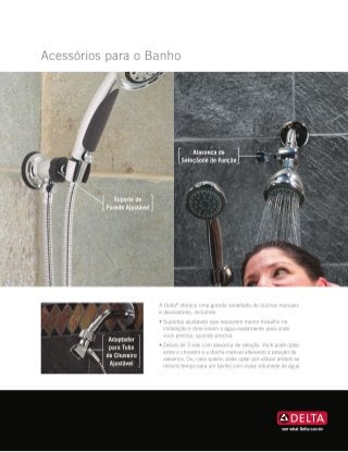 Acessórios para Banho Delta Faucet