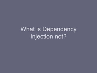 What is Dependency Injection | PDF | Programming Languages | Computing