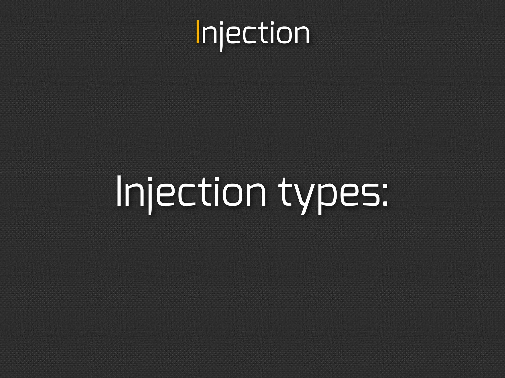 Injection

class TwitterAPIClient
{
    protected $httpClient;
    public function __construct($httpClient)
    {
        $this-httpClient = $httpClient;
    }

    /* ... */
}                           And	
 