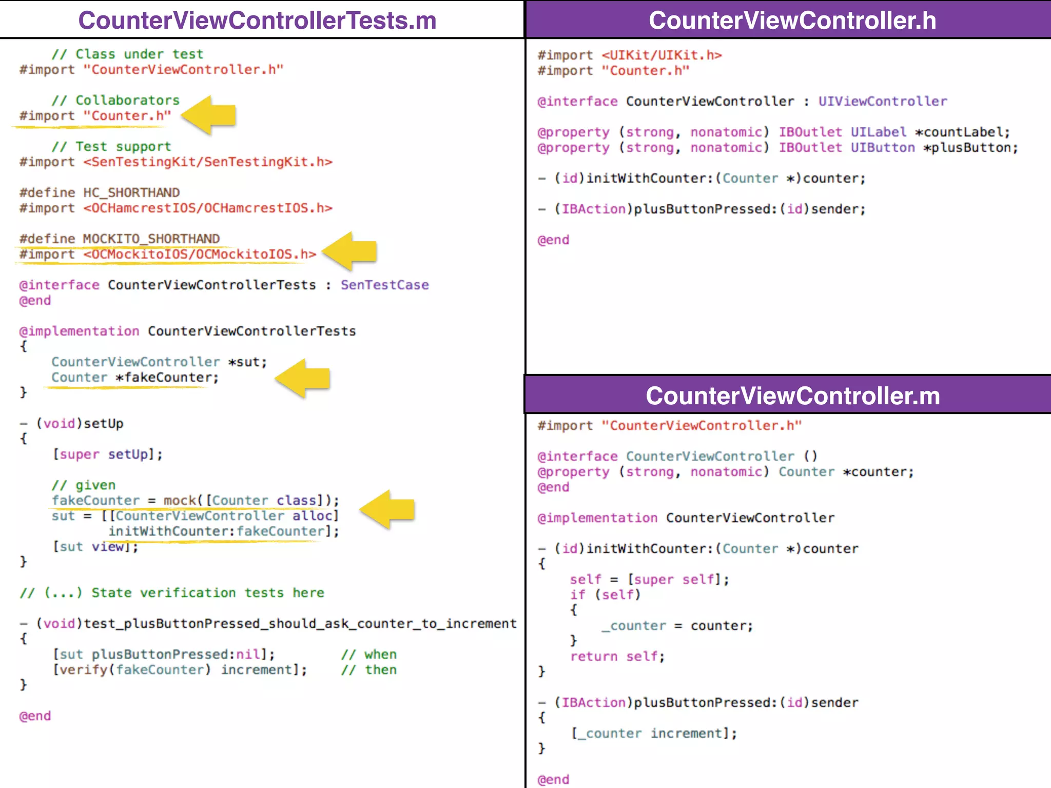 CounterViewController.h
CounterViewController.m
CounterViewControllerTests.m
 