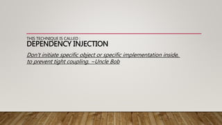 Dependency Injection Pattern | PPT