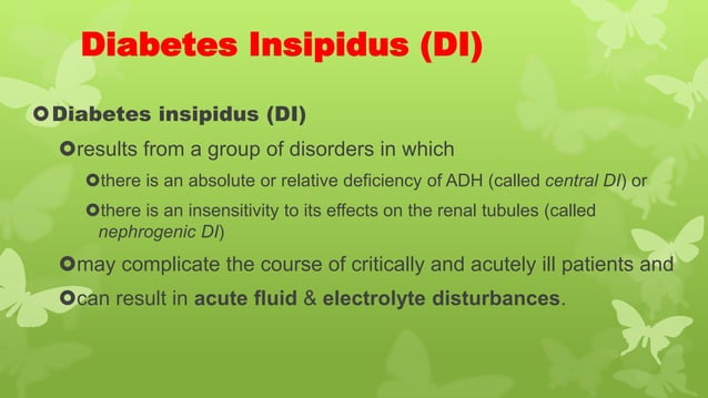 Diabetes Insipidus | PPT