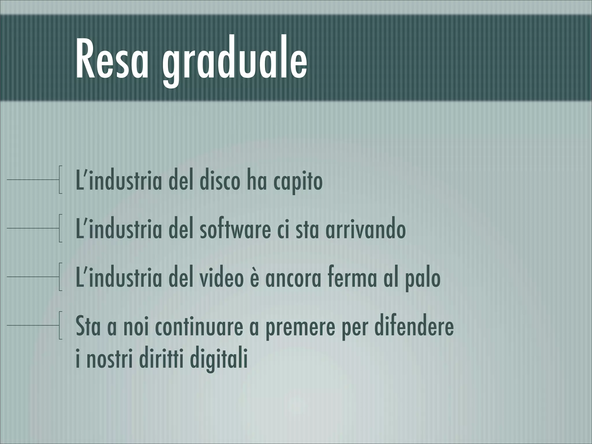 Di chi sono i miei dati?