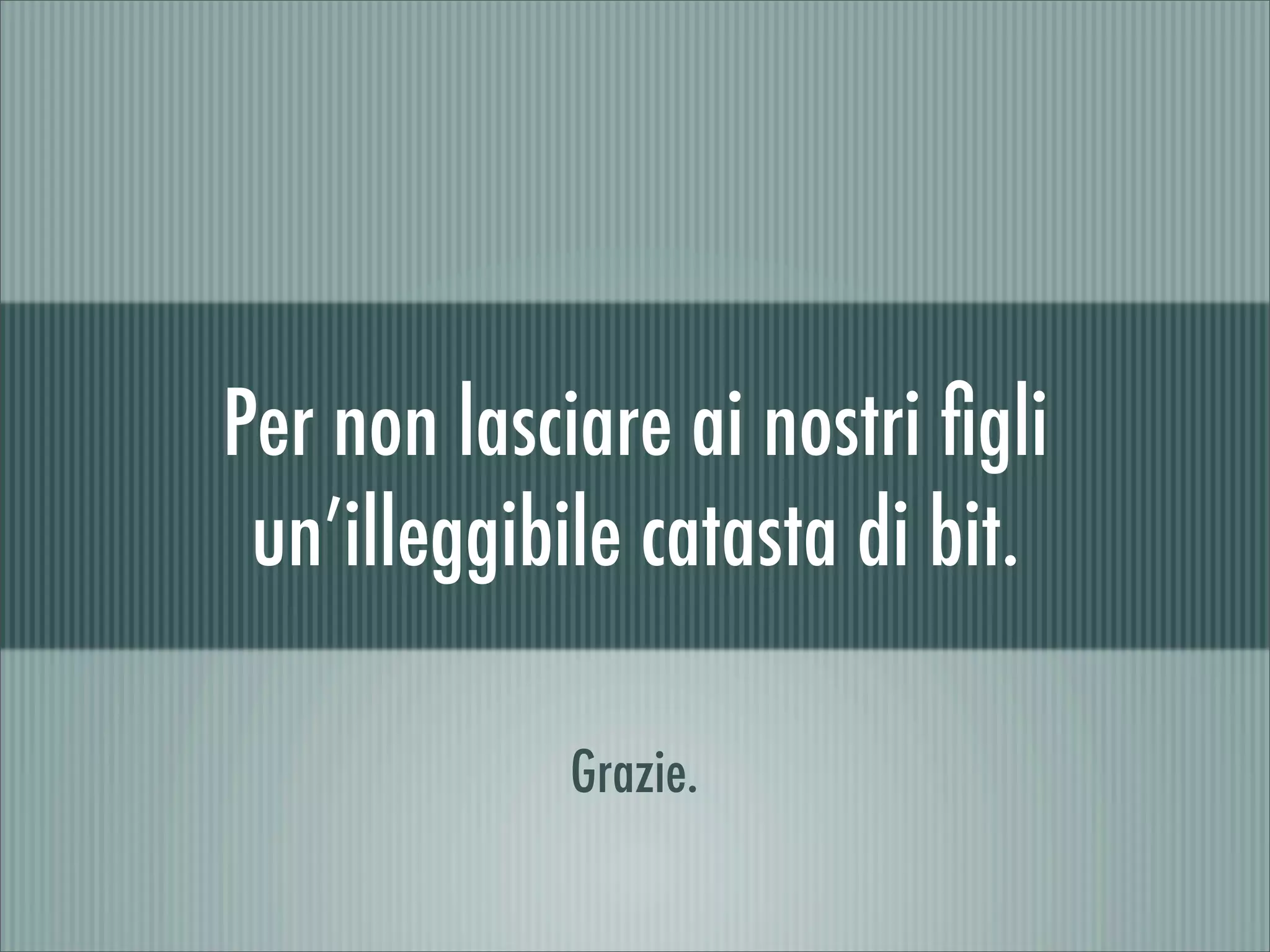 Di chi sono i miei dati?