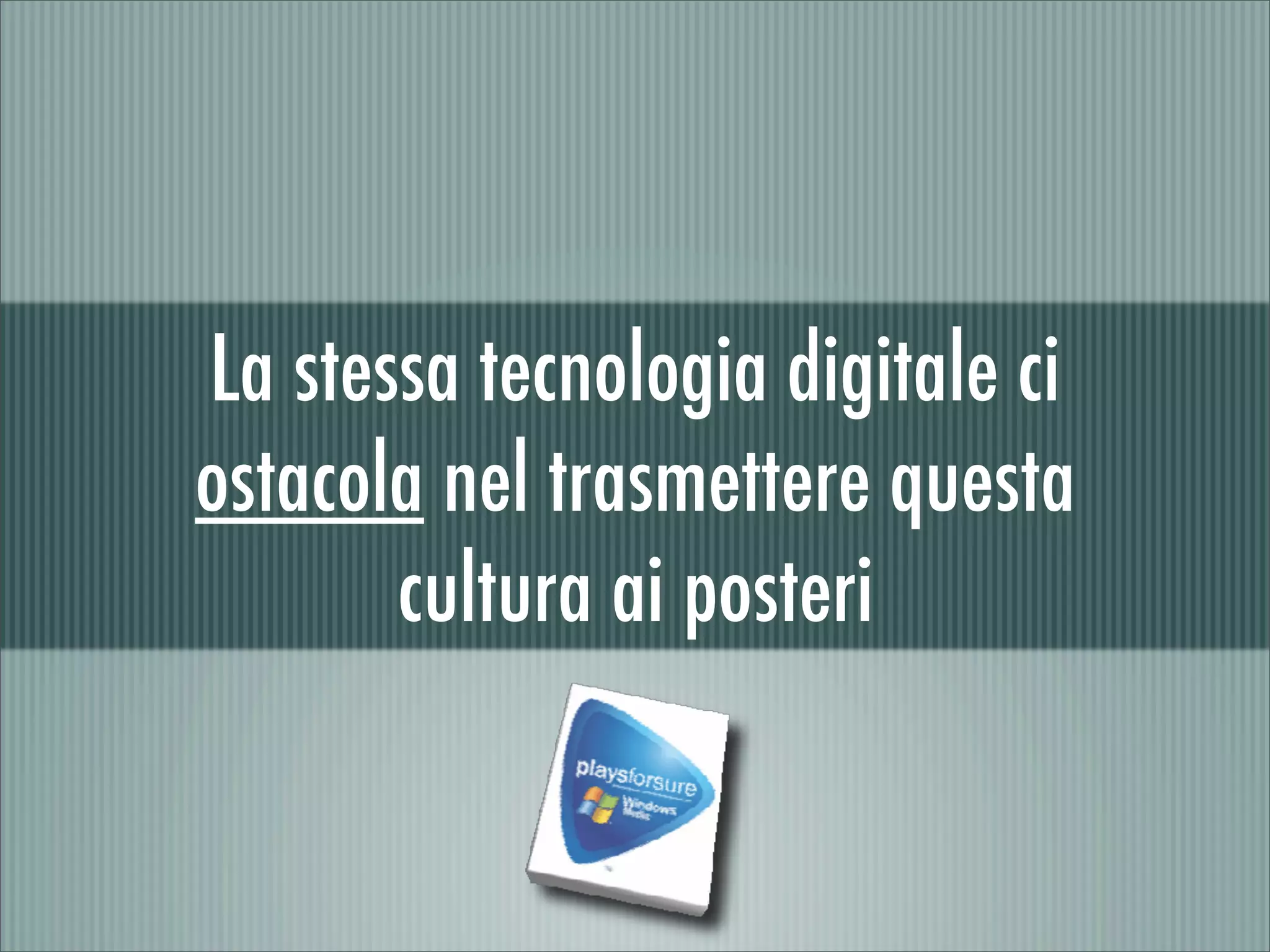 Di chi sono i miei dati?