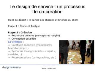 Introduction au design de service - Design Innovation-Azimut 060314