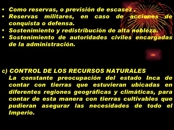 <ul><li>Como reservas, o previsiÃ³n de escasez . </li></ul><ul><li>Reservas militares, en caso de acciones de conquista o d...