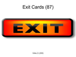 Exit Cards (87) 