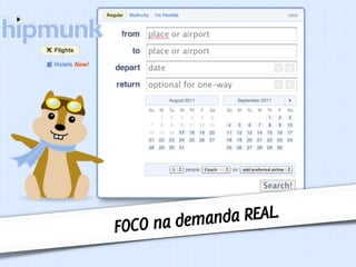 FOCO na demanda REAL.
             Design de Interação | Karine e Leandro
 