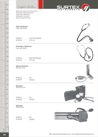 Dove Instruments Brochure.pdf Diagnostic Instruments | PDF