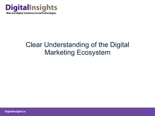 Clear Understanding of the Digital Marketing Ecosystem 