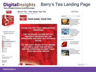 Barry ’s Tea Landing Page 