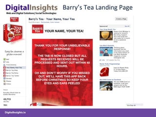 Barry ’s Tea Landing Page 