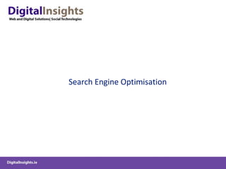 Search Engine Optimisation 