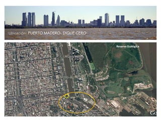 Reserva Ecológica
Casa de Gobierno
Ubicación: PUERTO MADERO- DIQUE CERO
 