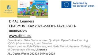 ERASMUS+ Project DI4All All Digital Weeks24 | PDF