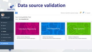 Data source validation
 