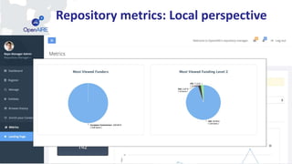 Repository metrics: Local perspective
 