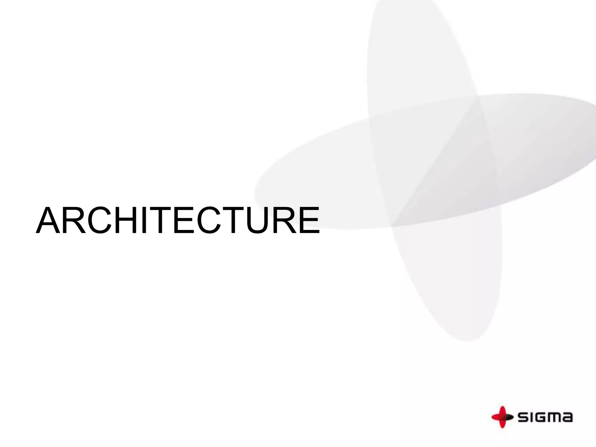 ARCHITECTURE
 