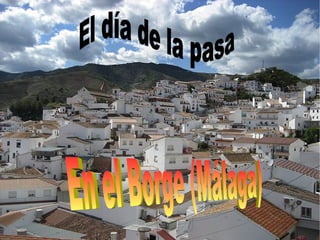 El día de la pasa En el Borge (Málaga) 