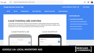 GOOGLE	
  LIA:	
  LOCAL	
  INVENTORY	
  ADS	
  
 