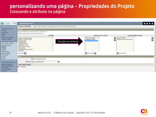 Posição do atributo
 