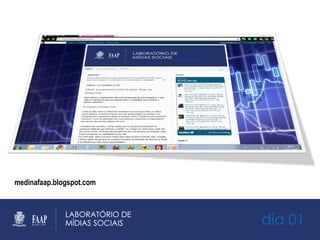 dia 01
MÃO NA MASSA
medinafaap.blogspot.com
 