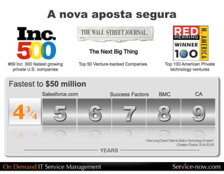 A nova aposta segura
 