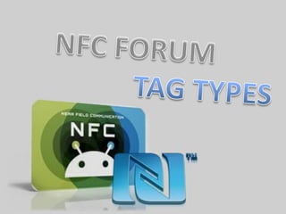 Tecnología NFC
NFC Forum Tag Types (III): NFC Tag Type 2

  Mapeo de memoria
   • Memoria total = 64 bytes estático
   • M...