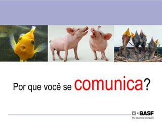 Por que você se comunica?
 
