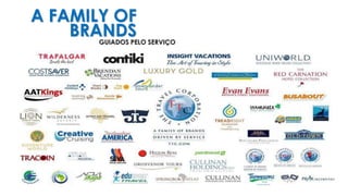 A FAMILY OF
BRANDSGUIADOS PELO SERVIÇO
 