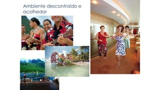 Ambiente descontraído e
acolhedor
 