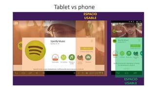 Tablet vs phone
 