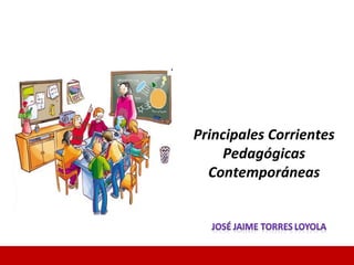 Principales Corrientes
Pedagógicas
Contemporáneas
 