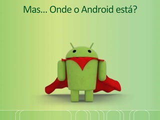 Mas... Onde o Android está?
 