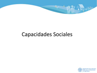 Capacidades Sociales
 