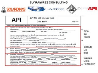 Tipo
de
T
echo
Cálculo
Del
piso
Cálculo
De la
Fundación
 