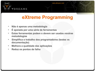 Gestão de Projeto de Desenvolvimento Agil(XP)