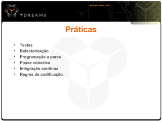Gestão de Projeto de Desenvolvimento Agil(XP)