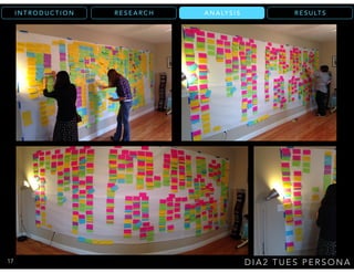 R E S U LT SA N A LY S I SR E S E A R C HI N T R O D U C T I O N
D I A 2 T U E S P E R S O N A
A N A LY S I S
17
 