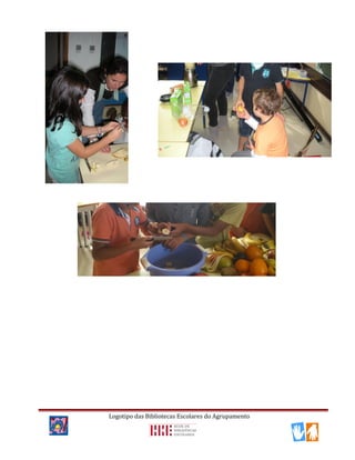 Logotipo das Bibliotecas Escolares do Agrupamento
 