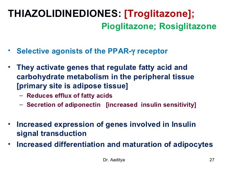 Insulin primary site