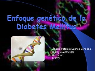 Ángela Patricia Cuenca Córdoba Biología Molecular Medicina USCO 