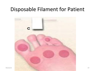 Disposable Filament for Patient




03/12/12                                47
 