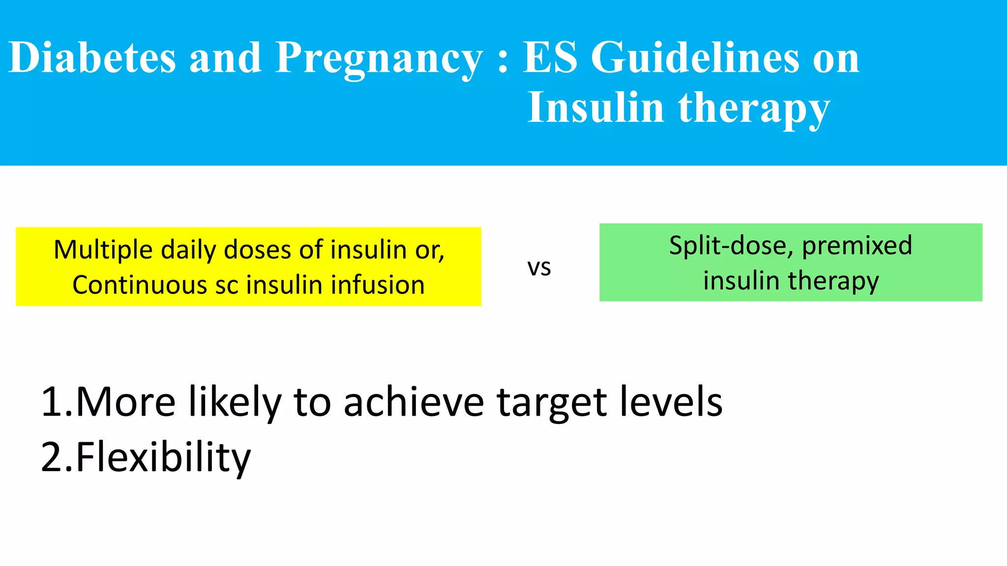 Diabetes Mellitus & Gestational D iabetes in Pregnancy | PPTX