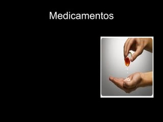 Medicamentos
• Biguanidas.
• Sulfonilureas.
• Meglitinidas.
• Inhibidores de α-glucosidasa.
• Tiazolidinediona.
• Insulina.
• Agonistas del péptido similar al
glucagón tipo 1
• Agonistas de amilina.
• Inhibidores de la Di-Peptidil-
Peptidasa-IV.
 