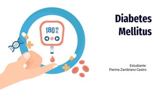 Diabetes
Mellitus
Estudiante:
Pierina Zambrano Castro
8
 