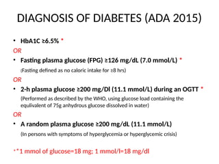 DIABETES and anaesthesia management preop | PPTX